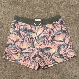 American Eagle Tropical Swim Trunks